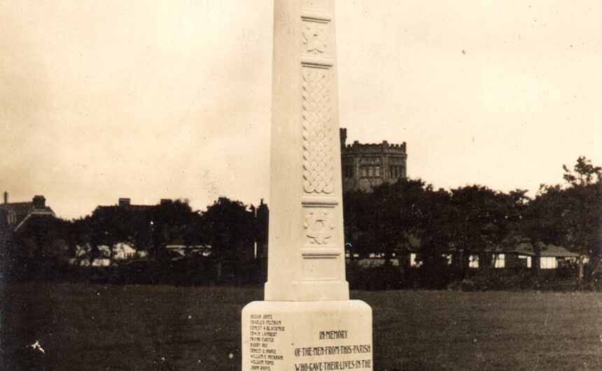 War memorial 26 09 1920 Centenary Anniversary of New Milton War Memorial