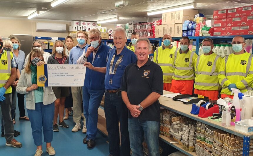group1 PRESS RELEASE – NEW MILTON LIONS LIVE UP TO THEIR MOTTO – ‘TOGETHER WE SERVE’