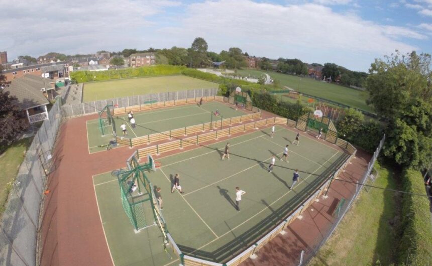 aerial courts recreation ground 2015 credit michael angus IMPORTANT NOTICE – MUGA CLOSURE