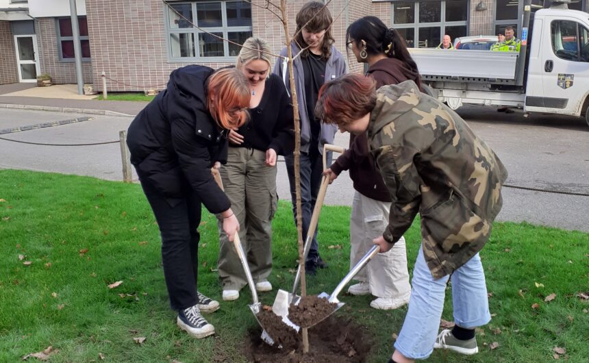 Press Release – Arnewood School Tree Planting