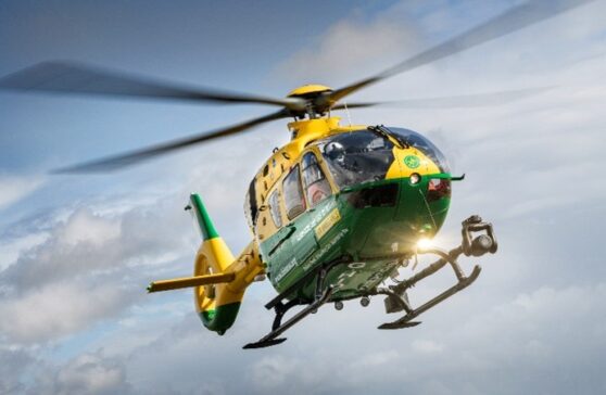 Image of skyborne helicopter Hampshire and Isle of Wight Air Ambulance