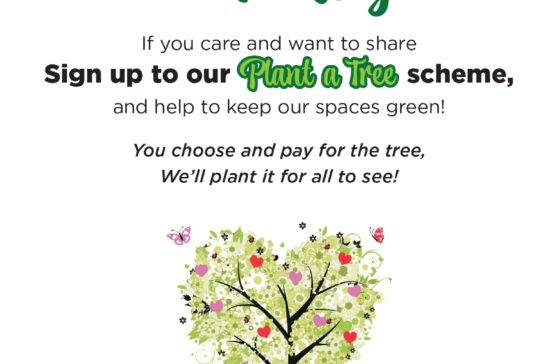 New Milton's Plant a Tree Initiative announcing Green Canopy Needs You