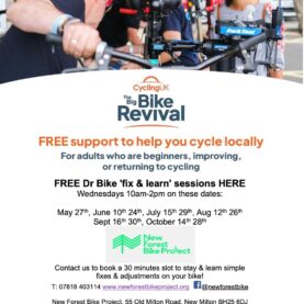 New Forest Bike project free dr bike event