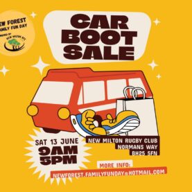 New Forest Family Fun Day Car Boot Poster