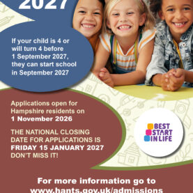 starting school flyer